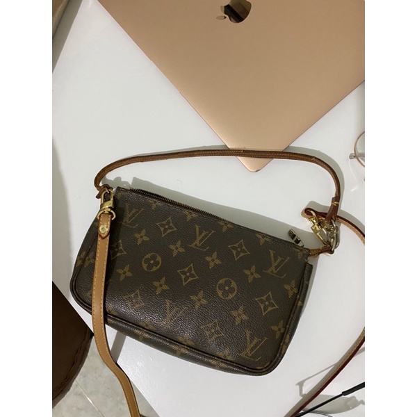 Louis Vuitton M40712 MONOGRAM POCHETTE ACCESSOIRES Shoulder Clutch Bag BNIB