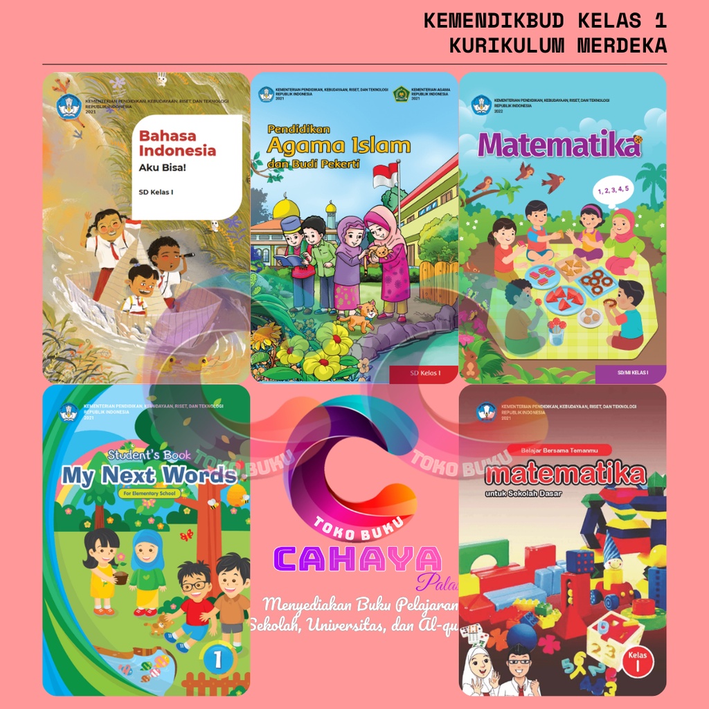 Jual BUKU Kemendikbud Diknas Kelas 1 Sd Kurikulum Merdeka Bahasa ...