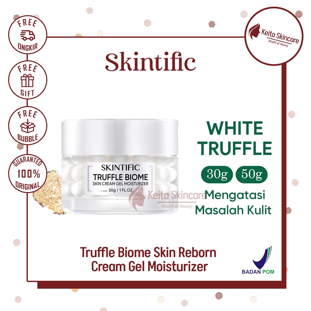 Jual SKINTIFIC Truffle Biome Skin Reborn Cream Gel Moisturizer 30gr ...