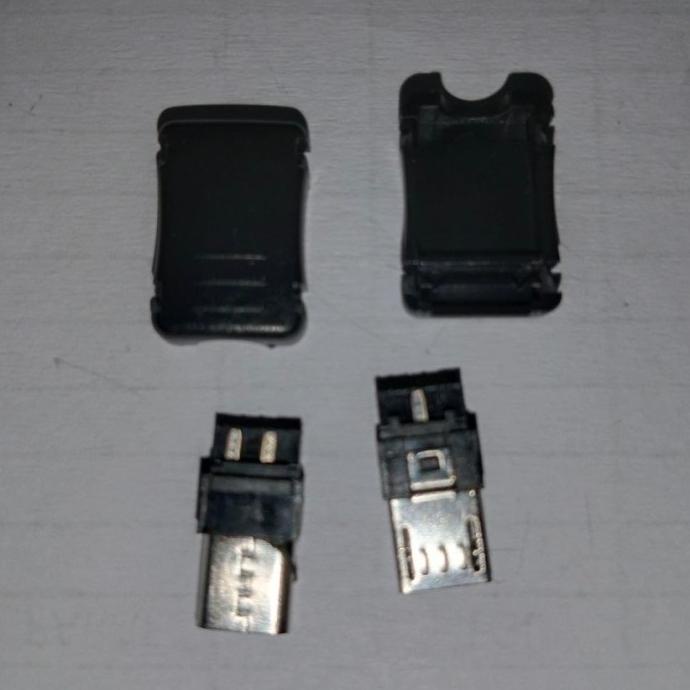Jual Jack Micro USB Socket Connector Male DIY Soket Mi 3P 5P rajaav77 ...
