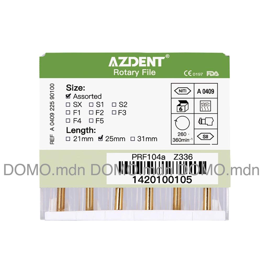 Jual AZDENT PRO BLUE PROTAPER SYSTEM ENDODONTIC ROTARY FILE ENDO ...