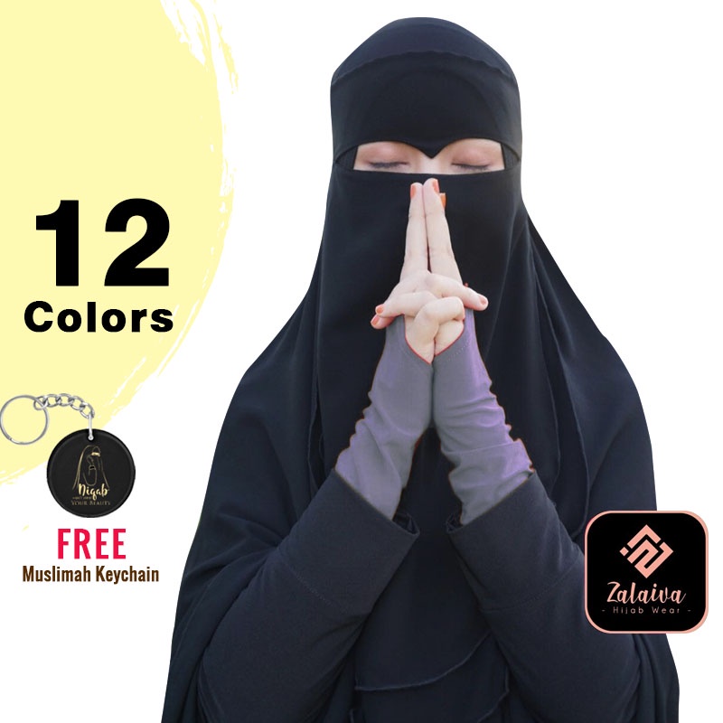 Produk ZALAIVA Cadar Niqab | Shopee Indonesia