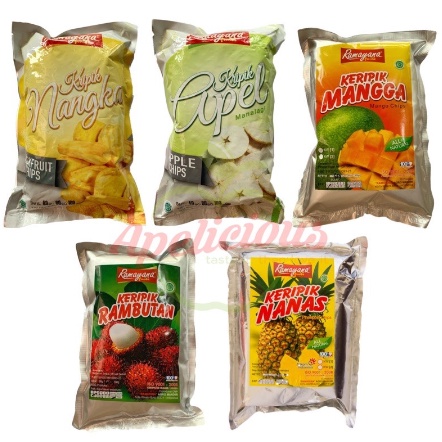 Jual Keripik Buah Apel Nangka Nanas Mangga Kripik Oleh Oleh Khas Malang Shopee Indonesia