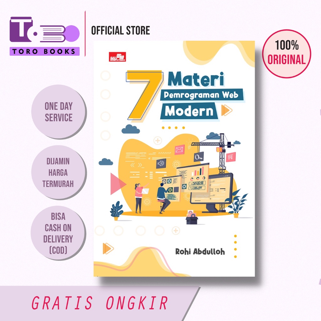 Jual Buku 7 Materi Pemrograman Web Modern - Rohi Abdulloh | Shopee ...