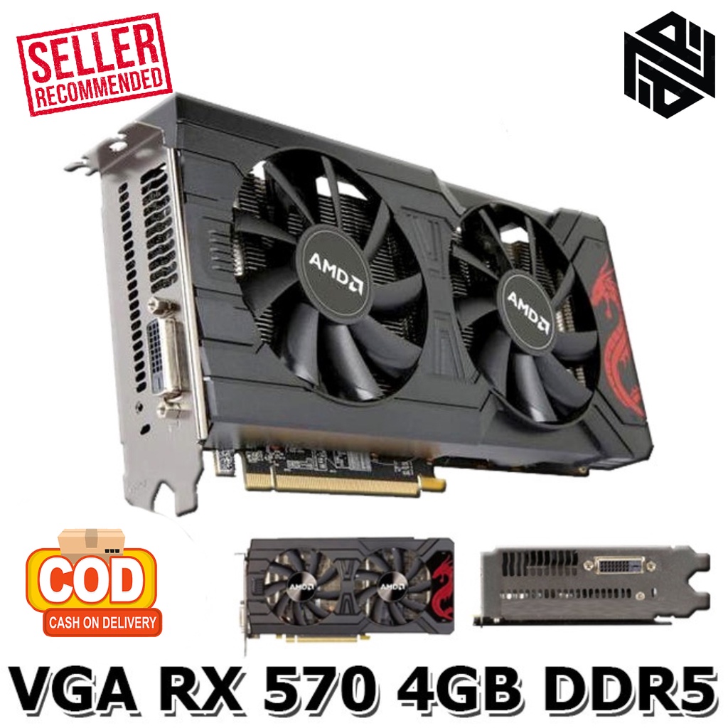 PowerColor AMD RADEON RX570 4GB