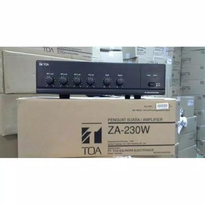 Jual Ampli Toa Amplifier Mixer Amplifier Toa Za W W W