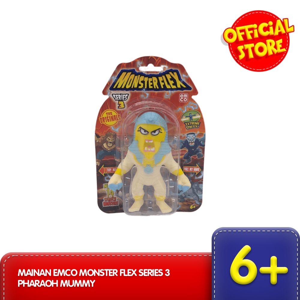 Jual Mainan EMCO Monster Flex Series 3 Pharaoh Mummy | Shopee Indonesia