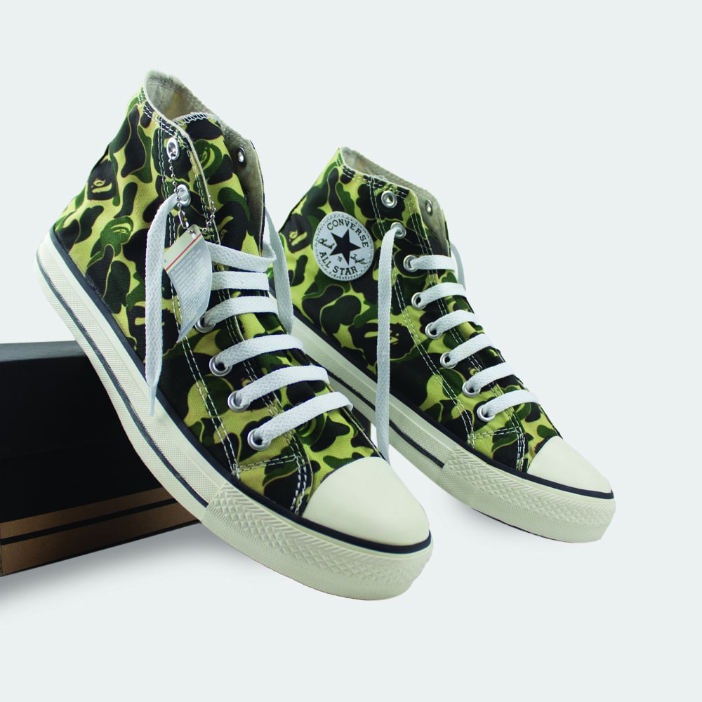 Jual CONVERSE Premium Army Sneaker Kanvas Pria | Shopee Indonesia