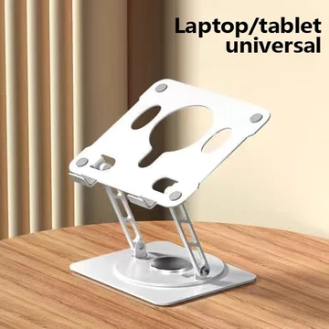 Goojodoq Laptop Stand 360° Rotatable Bisa Dilipat Notebook Tablet Holder Liftable Portable Fold