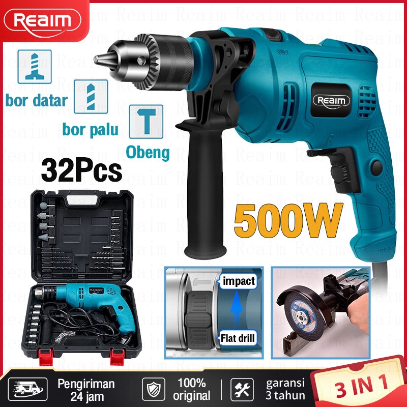 Jual Reaim Mesin Bor Mm Mesin Bor Impact Drill Listrik Bor Beton Bor Besi Bor Murah Laris