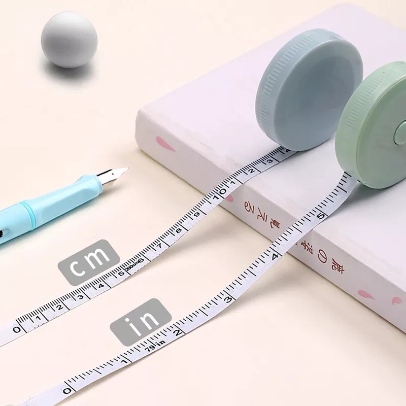 Jual METERAN BULAT BAJU KAIN MINI GULUNG MEASURING TAPE ALAT UKUR ...