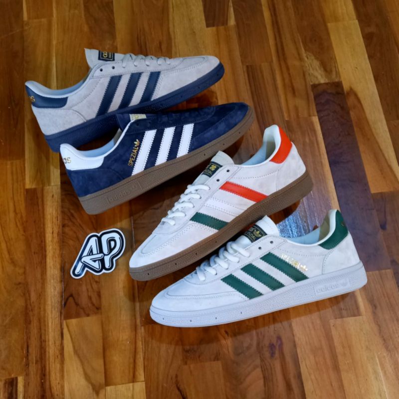 Adidas spezial best sale white green