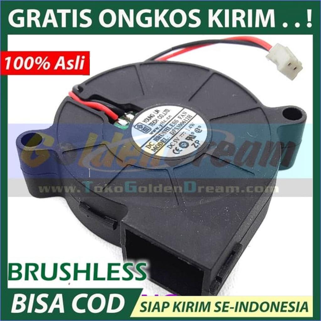 Jual 5v Mini Blower Fan Kipas Keong Brushless DC Angin Cooling Turbo ...