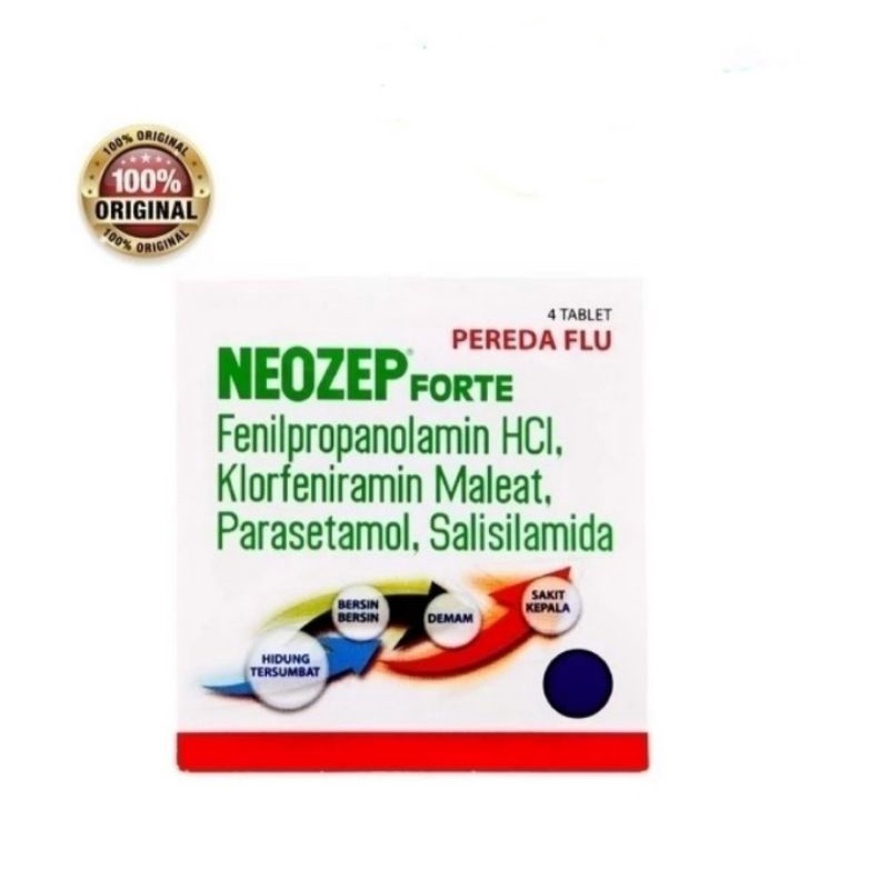 Jual Neozep Forte Obat Flu dan Hidung Tersumbat | Shopee Indonesia