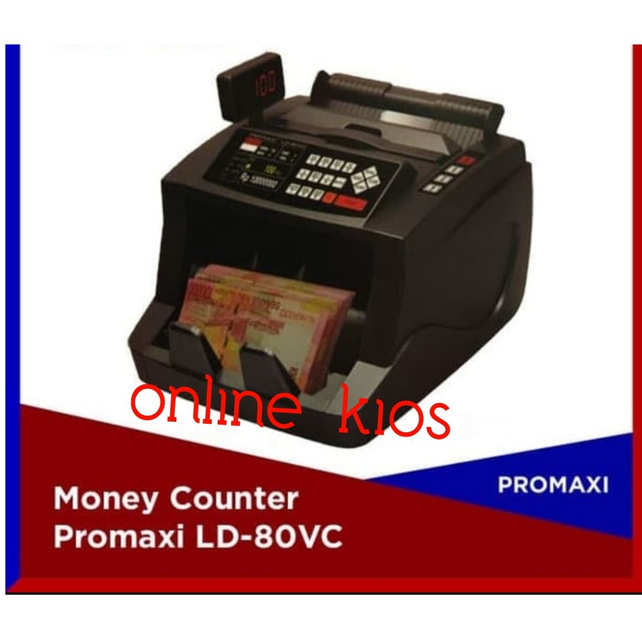 Jual PROMAXI LD80 VC Mesin Hitung Uang / Money Counter Detector ...