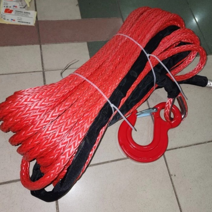 Jual Synthetic plasma winch plasma rope 12mm X 40meter Shopee Indonesia