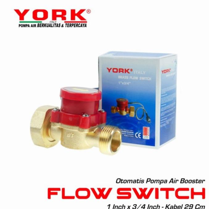 Jual Water Flow Switch Otomatis York Flow Switch York 1X3 4 Shopee Indonesia