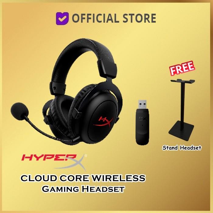 Jual QRS0X40 Hyperx Cloud Core Wireless Gaming Headset Headphone