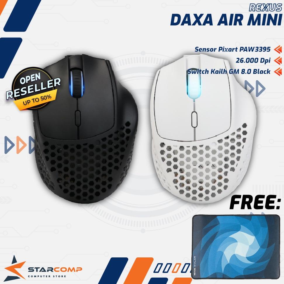Jual Rexus Daxa Air Mini Wireless Gaming Mouse | Shopee Indonesia