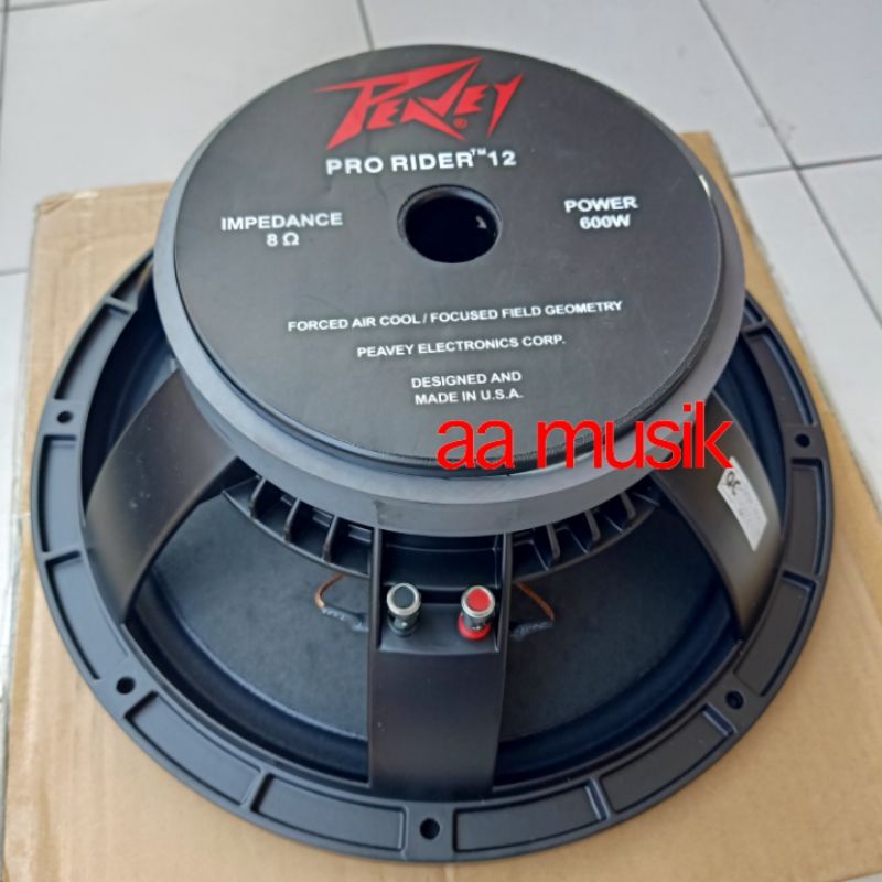 Jual SPEAKER COMPONENT PEAVEY PRO RIDER 12 INCH 600 WATT | Shopee Indonesia