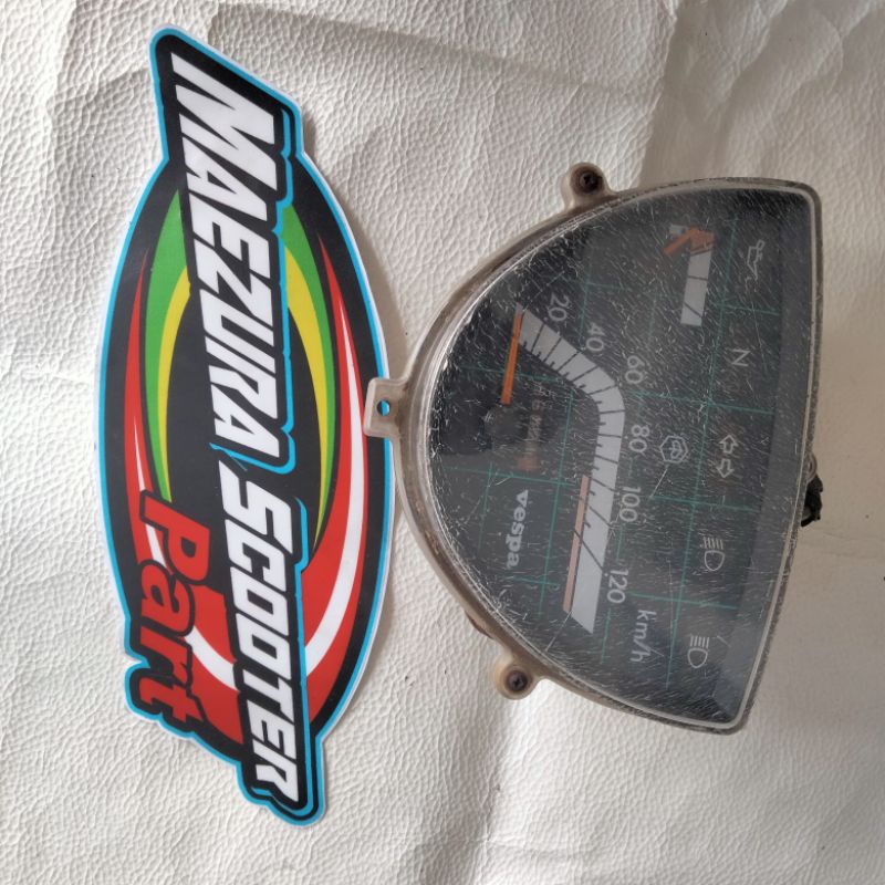 Jual Speedometer Spedo Kilometer Spido Vespa EXCEL Original Copotan