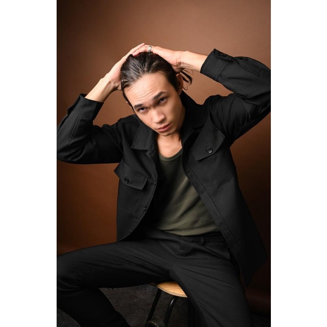 Jual Jaket Prepp Studio Fostra Jacket Black | Shopee Indonesia