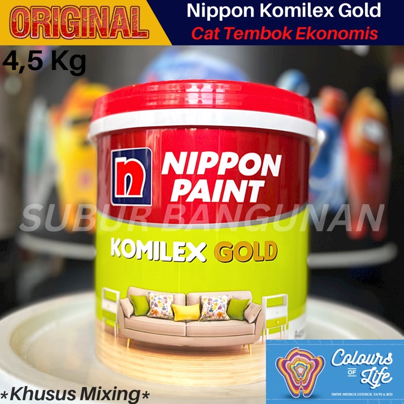 Jual Cat Tembok Nippon Komilex Gold Kg Colours Of Life Edition