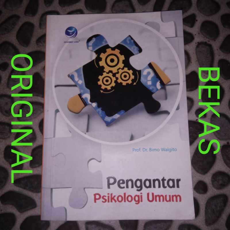 Jual Buku Pengantar Psikologi Umum - Prof Dr Bimo Walgito - Penerbit ...