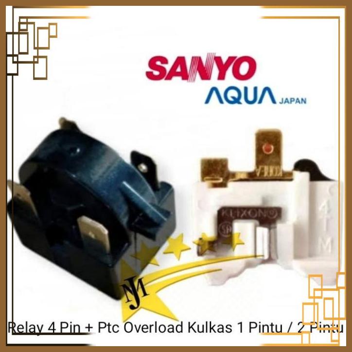 Jual Relay Pin Ptc Overload Kulkas Sanyo Aqua Pintu Pintu