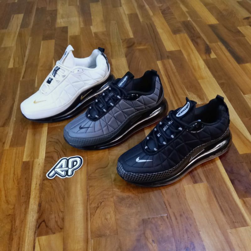 Jual Air Max 720 818 Metallic Black Silver Shopee Indonesia