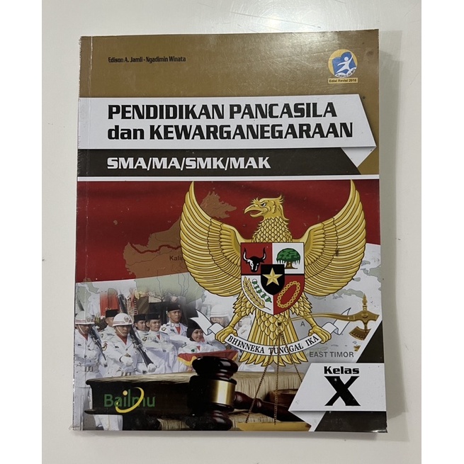 Jual Buku Ppkn Sma Smk Kelas X Preloved Shopee Indonesia