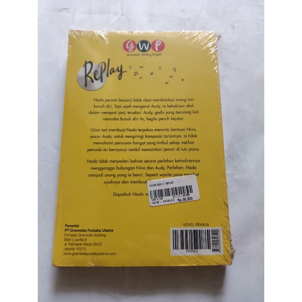 Jual original NOVEL REPLAY OLEH SEPLIA | Shopee Indonesia