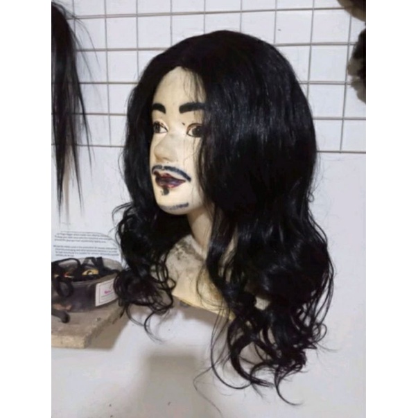 Jual Wig Pria Belah Tengah Ikal | Shopee Indonesia