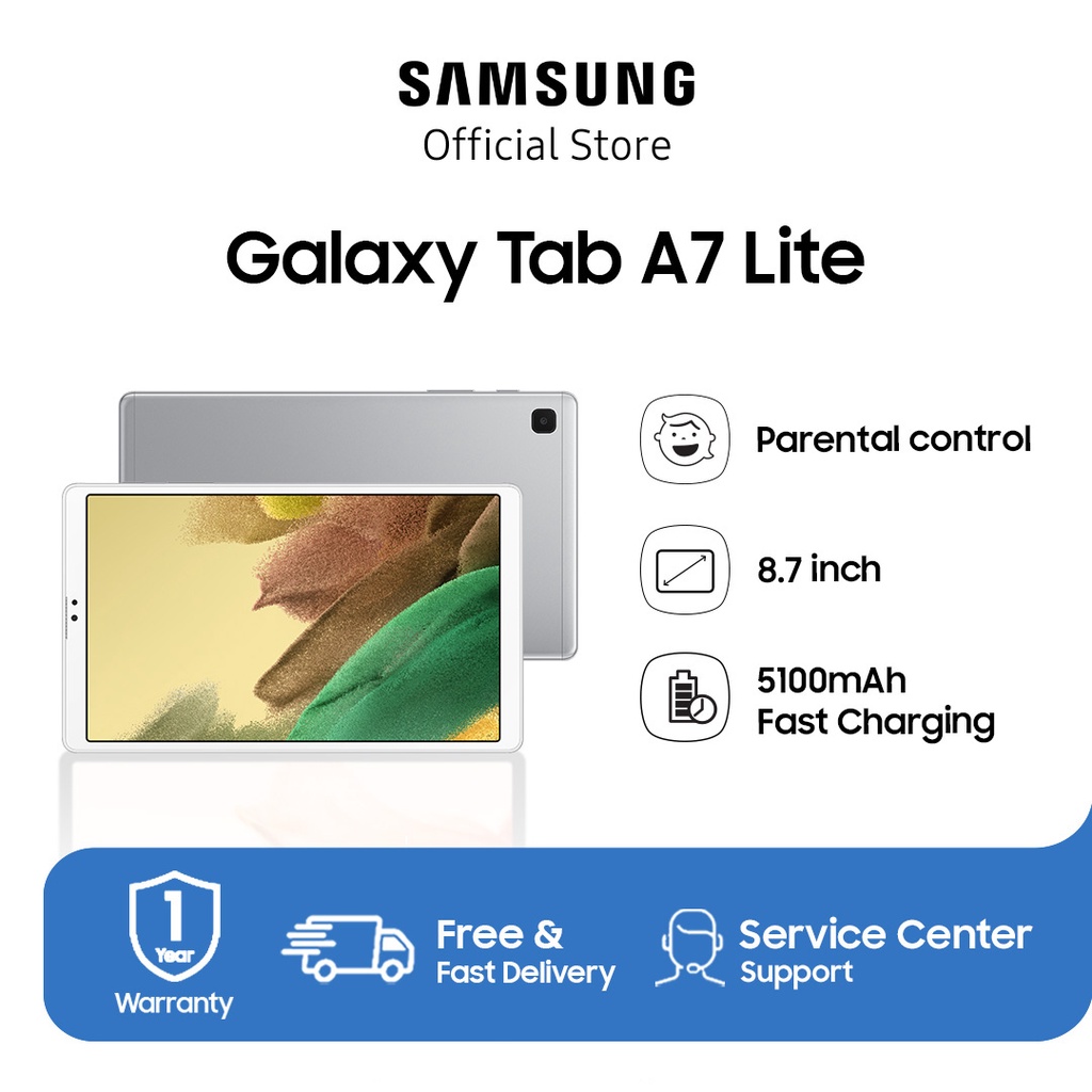 Jual Samsung Galaxy Tab A7 Lite 3/32GB - Silver | Shopee Indonesia