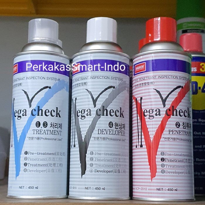 Jual Nabakem Megacheck Set Dye Penetrant Inspection System Ntd # ...