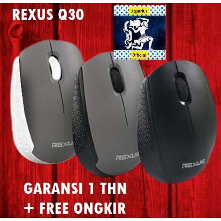 Jual Rexus Q30 Mouse Wireless Office Silent Click | Shopee Indonesia