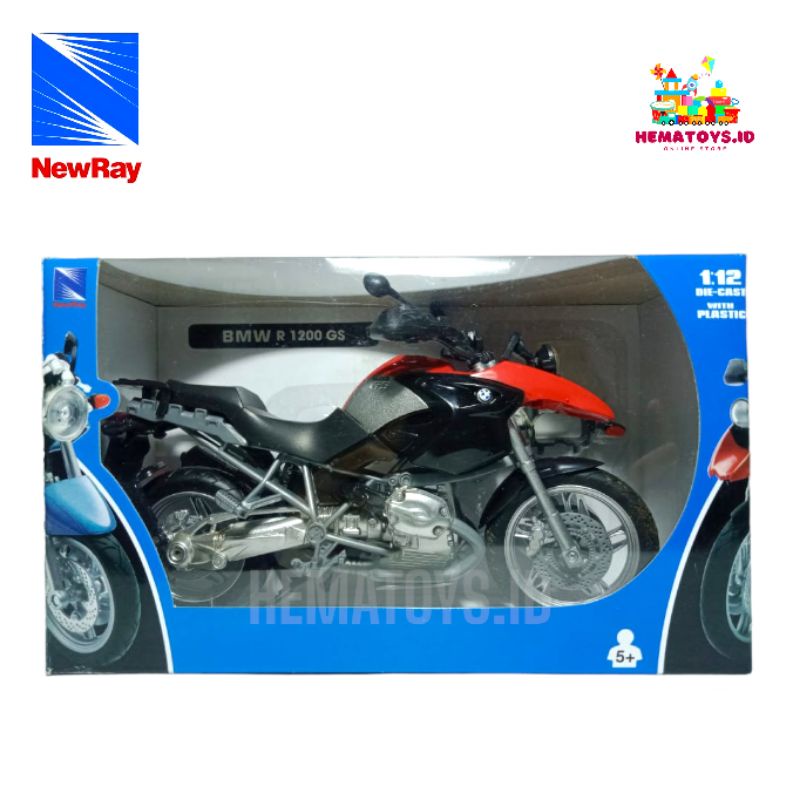 Mô hình xe mô tô BMW R1200RT 1:12 Newray
