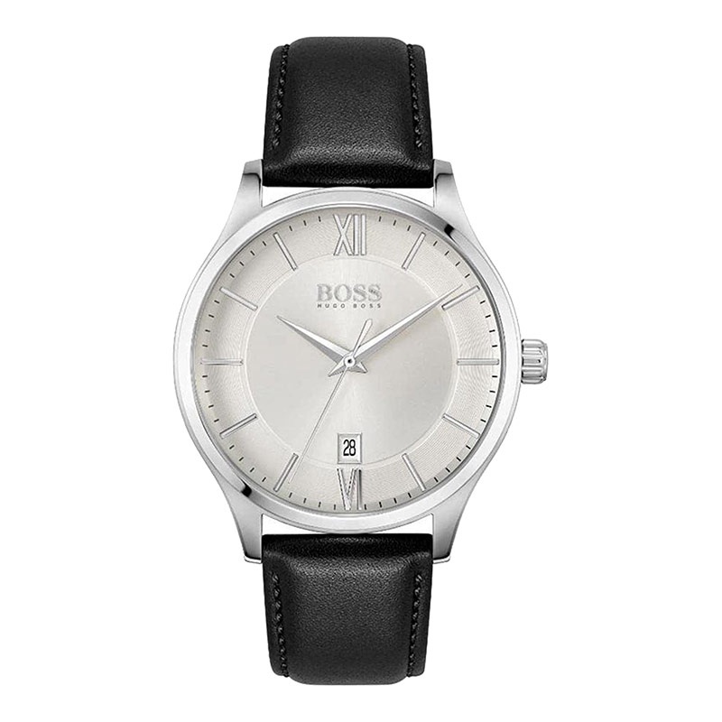 Jual Jam Tangan Pria Hugo Boss Elite 1513893 Men Silver Dial Black ...