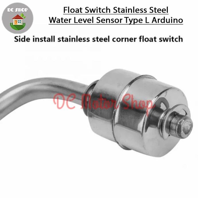 Jual Float Switch Stainless Steel Water Level Sensor Type L Arduino ...