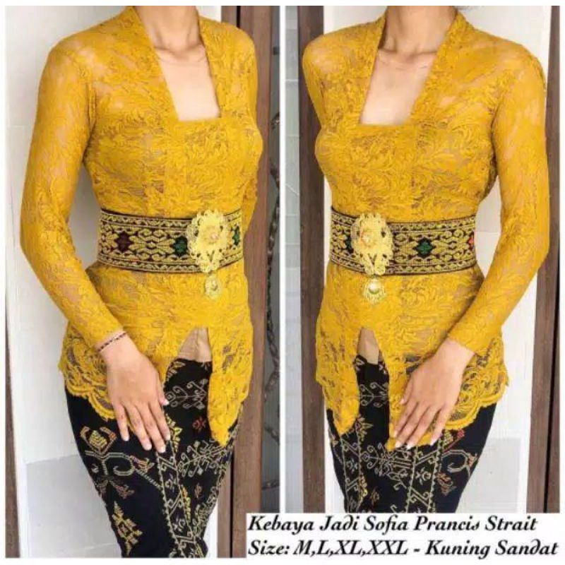 Jual Baju Kebaya Brokat Bali Kebaya Bali Brokat Premium (Kebaya Saja