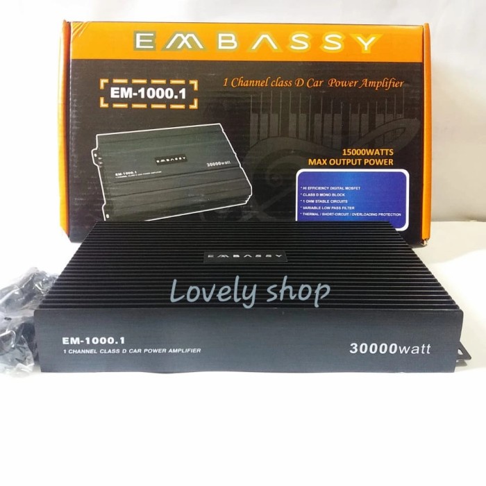 Jual Power Monoblock Embassy Em Shopee Indonesia