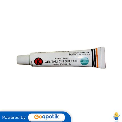 Jual GENTAMICIN KIMIA FARMA 0.1% SALEP 5 GRAM TUBE | Shopee Indonesia
