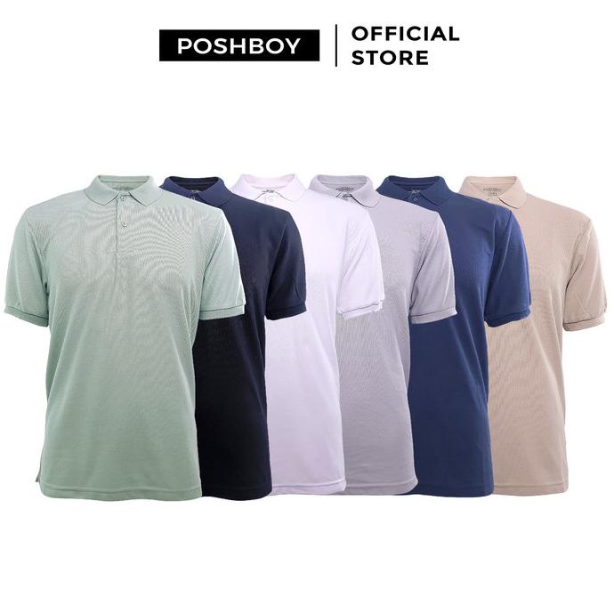 Jual POSHBOY Basic Polo Shirt - Kaos Kerah Pria Lengan Pendek | Shopee ...