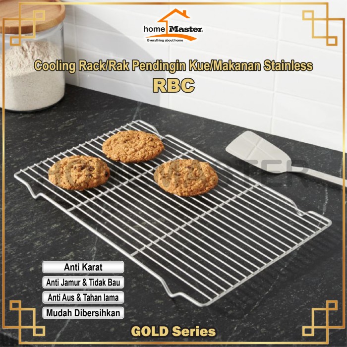 Jual Tatakan Cooling Rack/Rak Pendingin Kue/Makanan Stainless 50X30 Cm ...