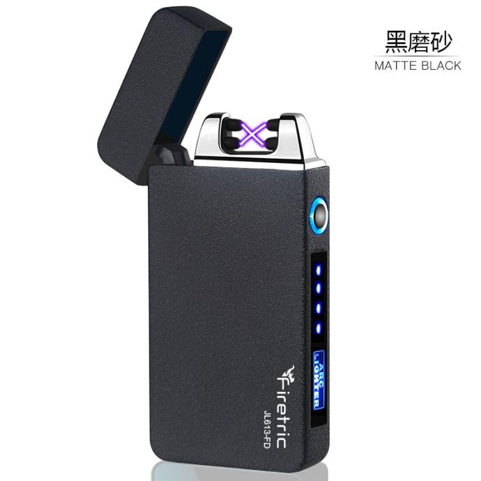 Jual Firetric Korek Api Elektrik Pulse Plasma Cross Double Arc Lighter ...