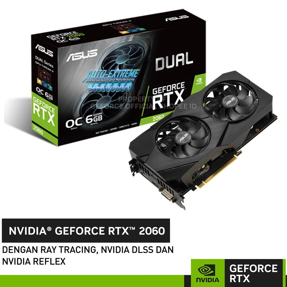 ASUS Dual GeForce RTX 2060 Advanced Edition EVO 6GB GDDR6 Scheda Video - Aperta Mai Usata