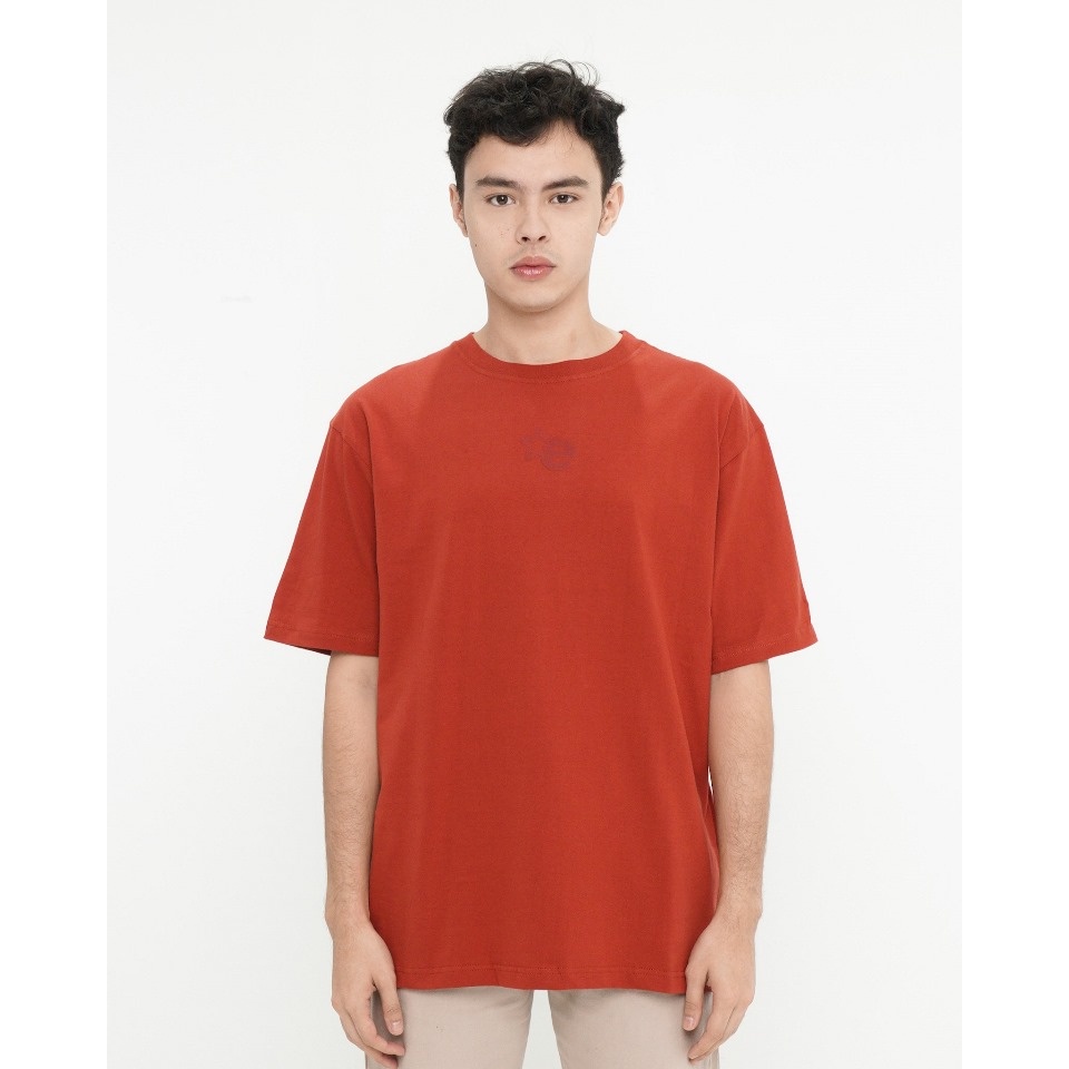 Jual Erigo TShirt Basic Logo Sport Eleanor Red Unisex Shopee Indonesia