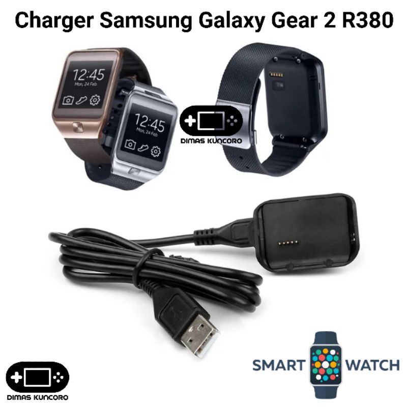 Jual Charger Samsung Galaxy Gear 2 R380 Charging Dock Kabel USB Cable SM R380 R 380 Shopee Indonesia