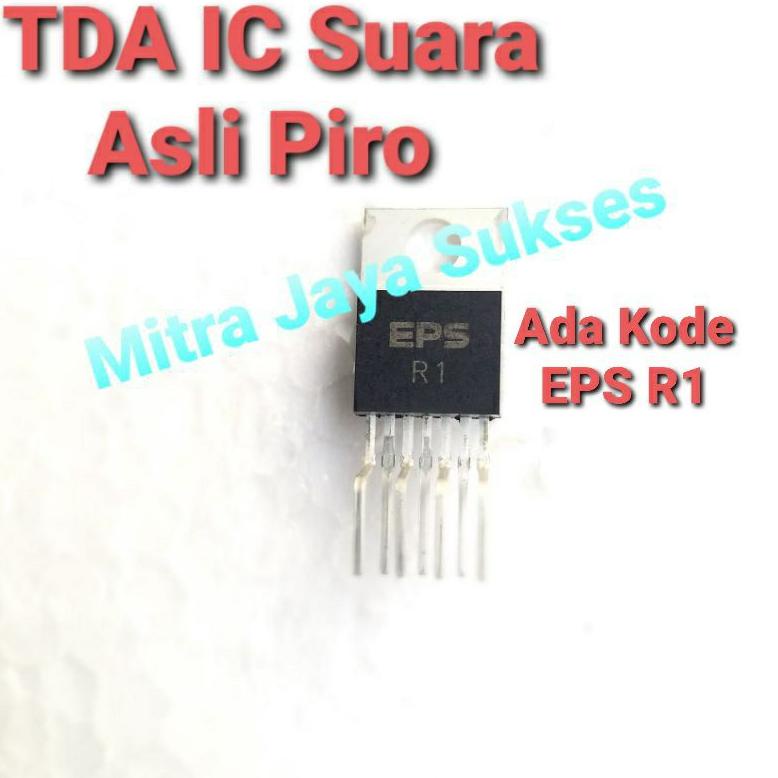 Jual IC SUARA ORIGINAL PIRO KODE EPS R1 AMPLI PIRO MW 88 IC TDA POWER ...