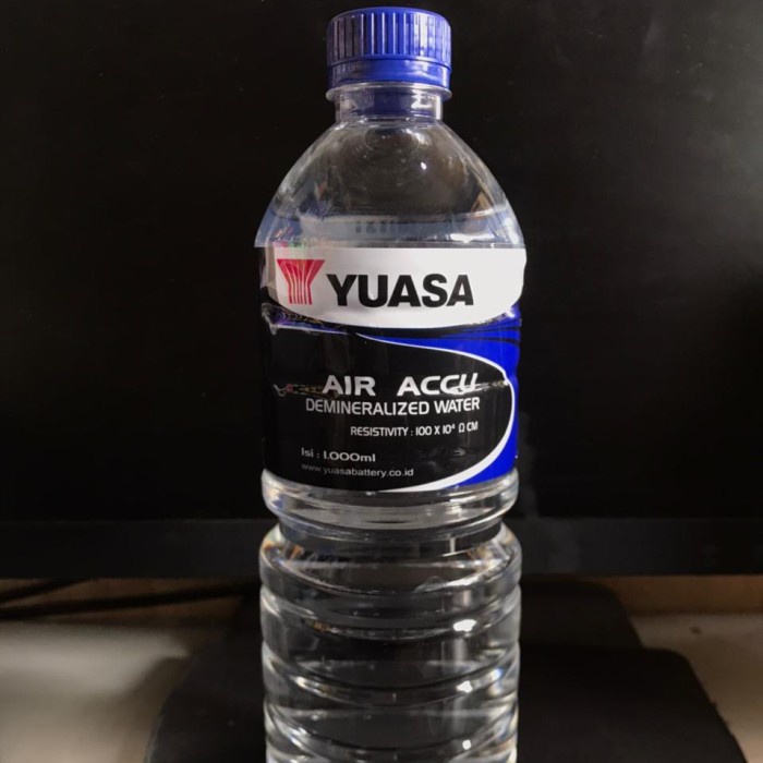 Jual Air Aki Yuasa 1 Liter Biru Shopee Indonesia 4157